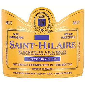 Saint Hilaire Limoux Blanc de Blanc Brut 2021
