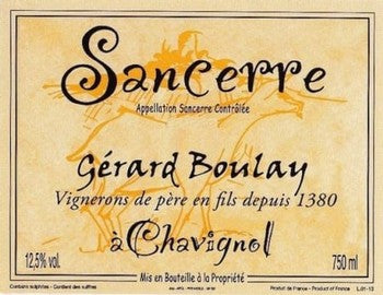 Gerard Boulay Chavignol Sancerre 2022