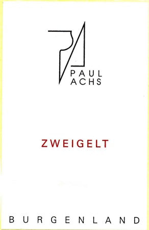 Paul Achs Zweigelt 2022