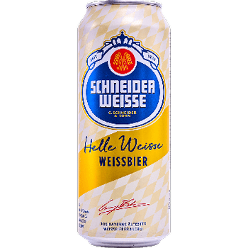 Schneider Weisse Helle Weisse Can