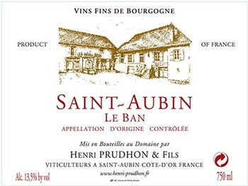 Henri Prudhon Saint-Aubin Le Ban 2022