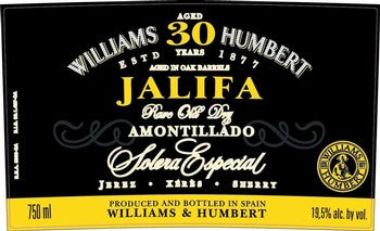 Williams & Humbert Jalifa Solera Especial Aged 30 Years Amontillado Sherry