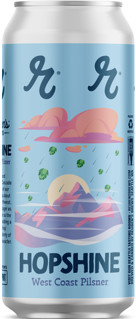 Reuben's Brews Hopshine Pilsner 16oz Can