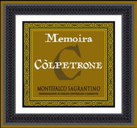 Colpetrone Sagrantino di Montefalco Memoira 2015