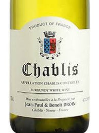 Jean-Paul & Benoit Droin Chablis 2022