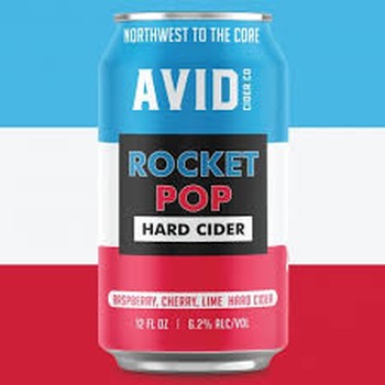 Avid Rocket Pop Cider 12oz Can