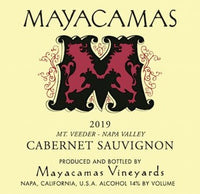 Mayacamas Cabernet Sauvignon 2019