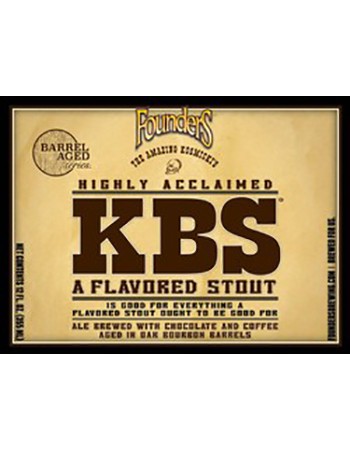 Founders Kentucky Breakfast Stout KBS 12oz