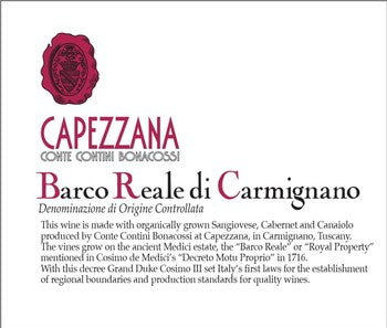 Capezzana Barco Reale di Carmignano 2021