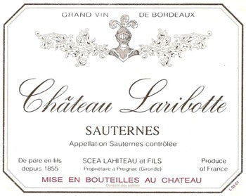 Chateau Laribotte Sauternes 2022