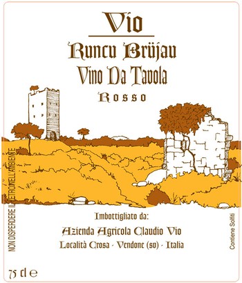 Azienda Claudio Vio Runcu Brujau Rosso 2023