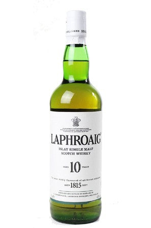 Laphroaig Single Malt 10 Year Scotch 750mL
