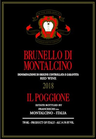 Il Poggione Brunello di Montalcino 2018