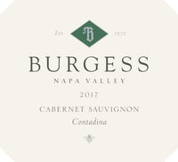 Burgess Contadina Cabernet Sauvignon 2018