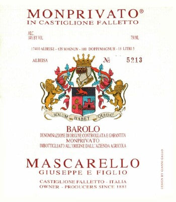 Giuseppe Mascarello & Figlio Monprivato Barolo 2019
