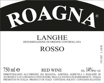 Roagna Langhe Rosso 2018