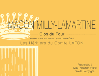 Domaine des Heritiers du Comte Lafon Macon Milly-Lamartine Clos du Four 2022