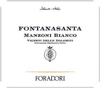 Foradori Fontanasanta Manzoni Bianco 2022