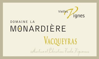 Domaine La Monardiere Vacqueyras Vieilles Vignes 2019