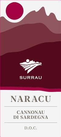 Surrau Naracu Cannonau di Sardegna 2022