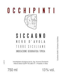 Arianna Occhipinti Siccagno Nero d'Avola 2023