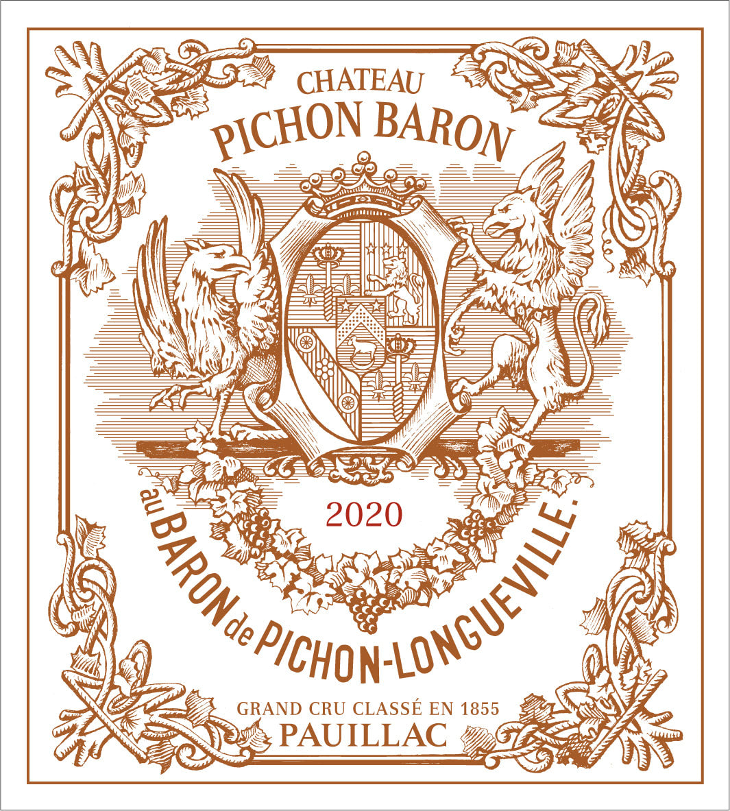 Chateau Pichon-Longueville Baron 2020