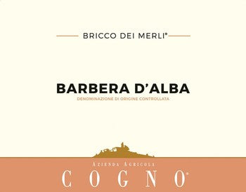 Elvio Cogno Bricco dei Merli Barbera 2022