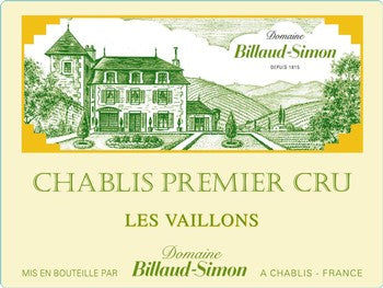 Billaud-Simon Chablis Les Vaillons Premier Cru 2021