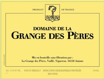 Domaine de la Grange des Peres d'Herault IGP Rouge Magnum 2021