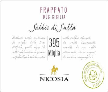 Nicosia Frappato di Vittoria Sabbie di Sutta 2024
