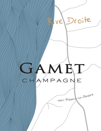 Champagne Gamet Rive Droite Blanc de Noirs NV