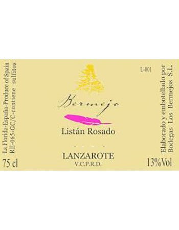 Los Bermejos Listan Negro Rosado 2024