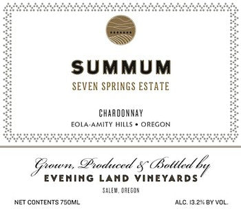 Evening Land Chardonnay Summum 2022