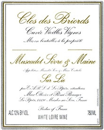 Domaine de la Pepiere Briords Muscadet de Sevre et Maine Sur Lie 2025