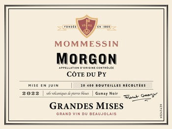Mommessin Morgon Cote du Py 2022