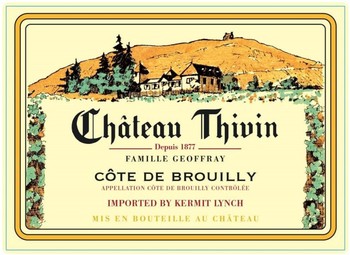 Chateau Thivin Cote de Brouilly 2024