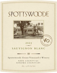 Spottswoode Sauvignon Blanc 2023