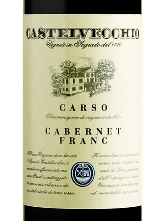 Castelvecchio Cabernet Franc Carso 2020
