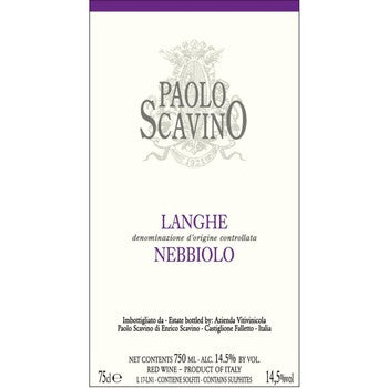 Paolo Scavino Langhe Nebbiolo 2021