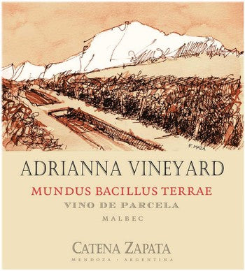 Catena Zapata Adrianna Vineyard Mundus Bacillus Terrae Malbec 2020