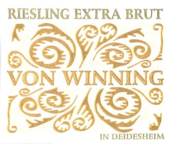 Von Winning Riesling Extra Brut Sekt NV