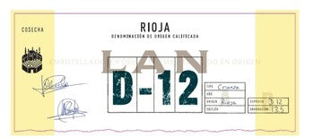 Bodegas Lan D-12 Rioja 2021