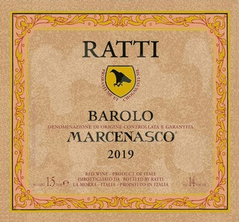 Renato Ratti Marcenasco Barolo 2019