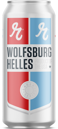 Reuben's Brews Wolfsburg Helles Lager 16oz Can