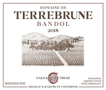 Domaine de Terrebrune Bandol Rouge 2018