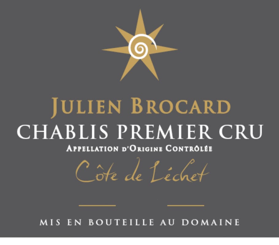 Julien Brocard 1er Cru Cote de Lechet Chablis 2022