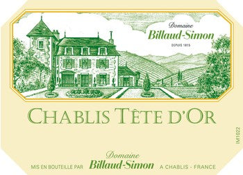 Billaud-Simon Chablis Tete d'Or 2022