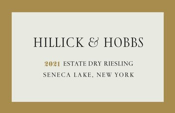 Hillick & Hobbs Estate Dry Riesling 2021