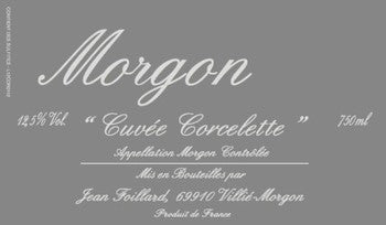 Domaine Jean Foillard Morgon Cuvee Corcelette 2023