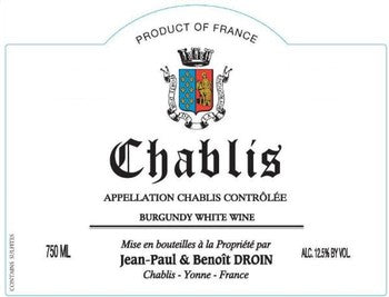 Jean-Paul & Benoit Droin Chablis 2023